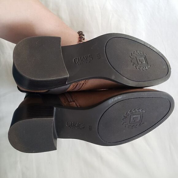 Chaps Dayna Riding Boots 6.5B - Picture 6 of 8